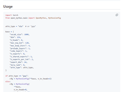 OpenMythos Screenshot 1