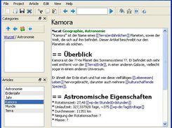 main window of the alpha version