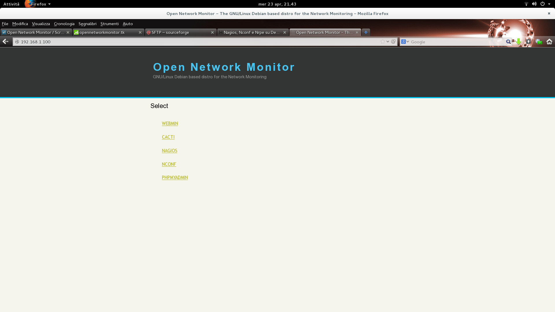 Open Network Monitor download | SourceForge.net