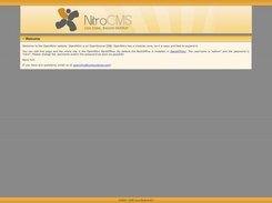 The default OpenNitro screen/template.