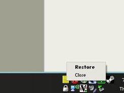 open notes in the task bar