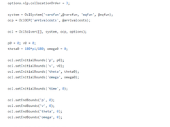Setting up the solver