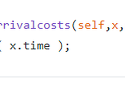 Cost function