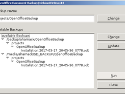 OpenOfficeBackup Screenshot 1
