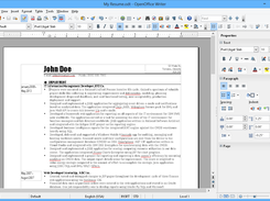 Apache OpenOffice Screenshot 1