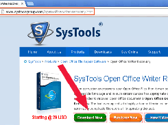 Open Office Writer Recovery Screenshot 1