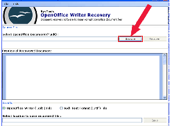 Open Office Writer Recovery Screenshot 4