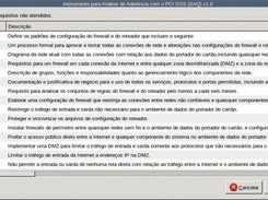 Instrumento para análise de aderência com o PCI DSS