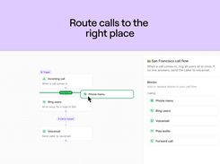 Route calls to the right person