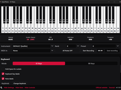 OpenPiano Main UI Preview 5
