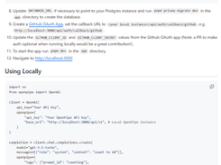 OpenPipe Screenshot 1