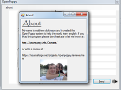 OpenPoppy the c# chatbot Screenshot 4