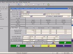 Expenditure Account Master Screen