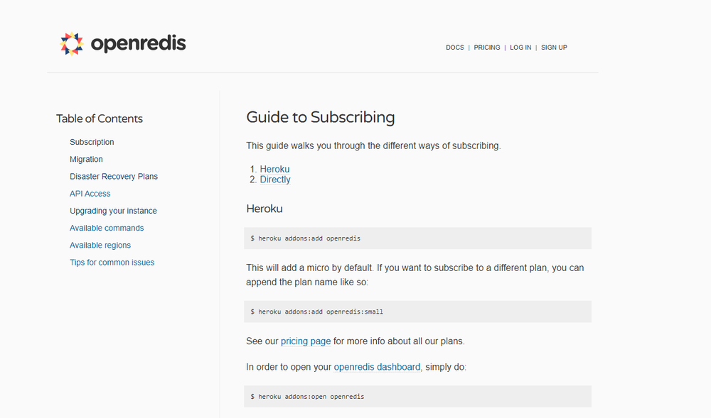 Openredis Screenshot 1