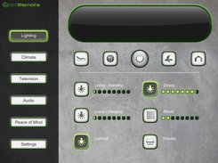 Tablet Design for Lighting Control with OpenRemote Look and Feel