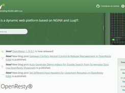 OpenResty Screenshot 1