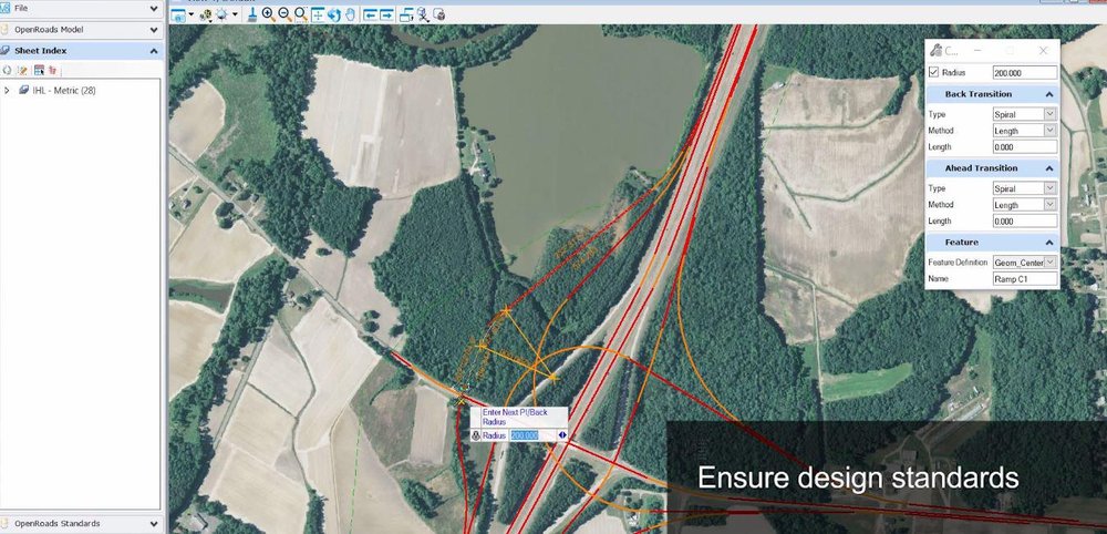 OpenRoads Designer Screenshot 1