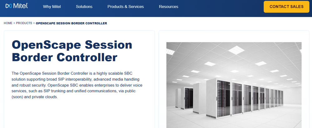 OpenScape Session Border Controller Screenshot 1