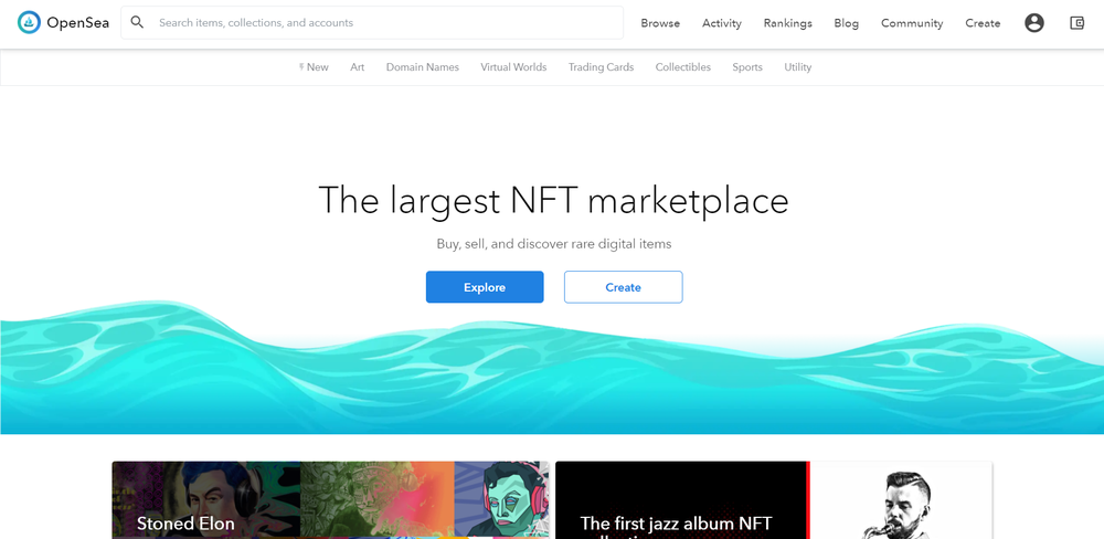 OpenSea NFT Collection Branding Template