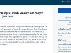 OpenSearch Screenshot 1