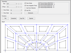 OpenSeesGUI v0.1.0.0 Plotter Form