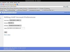 VoIP Account Preferences