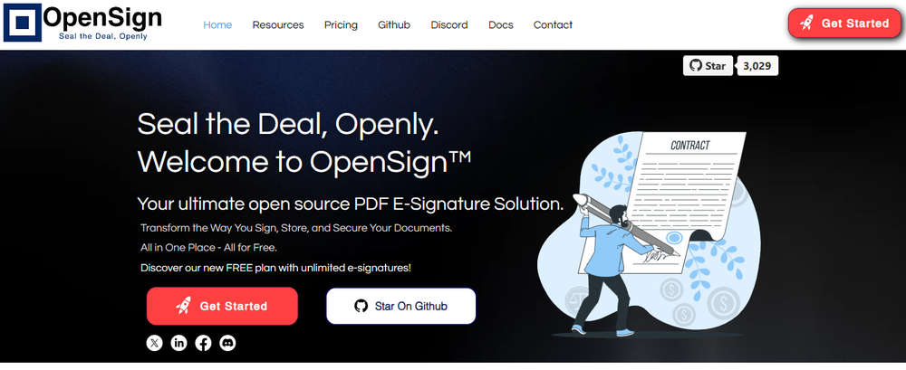 OpenSign Screenshot 1