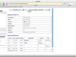 Defender profiling in openSIMS