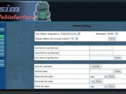 admin settings