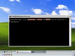 openSMS (www.190.it package) on the WindowsXP Command Line