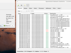 OpenSnitch Screenshot 1