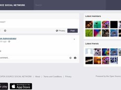 opensource-socialnetwork Screenshot 5