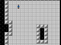 The start of the game. No menus yet.