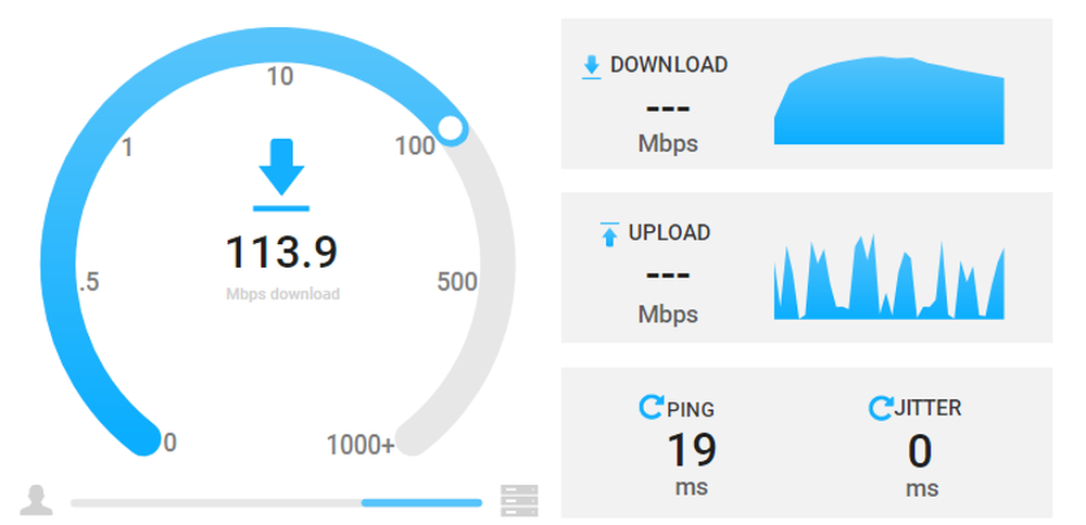 OpenSpeedTest Screenshot 1