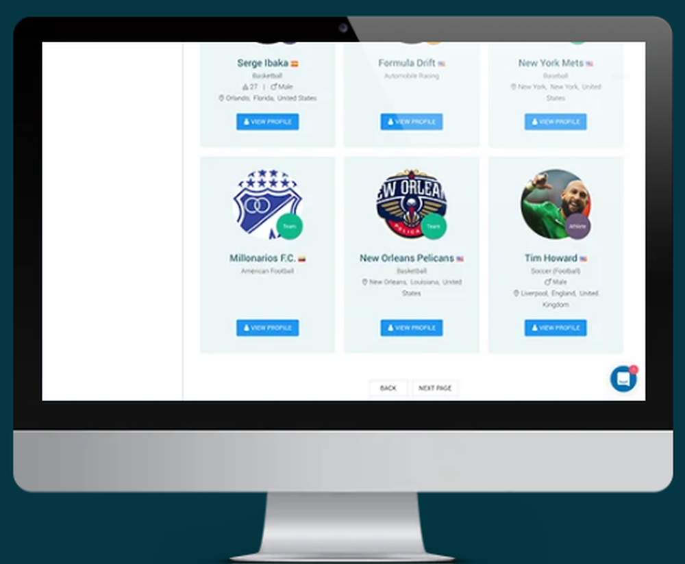 OpenSponsorship Screenshot 1