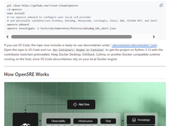 OpenSRE Screenshot 1