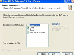 OpenSSH Screenshot 1