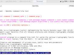 OpenSSL Screenshot 1