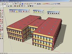 An EnergyPlus input file being edited with OpenStudio.