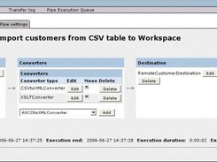 Integration Pipe Editor