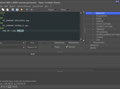 OTV uses the Substance GraphiteAqua LAF and the dark theme.