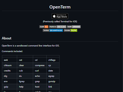 OpenTerm Screenshot 1