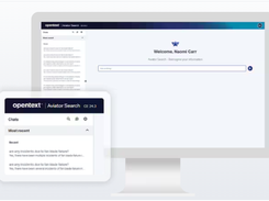OpenText Aviator Search Screenshot 1
