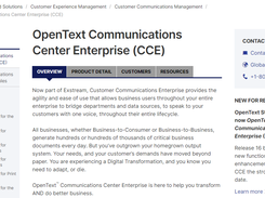 OpenText CCE Screenshot 1