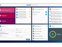 OpenText Core Content Management Screenshot 1