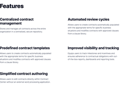 OpenText Contract Center Screenshot 1