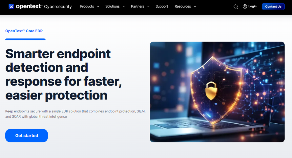 OpenText Core EDR Screenshot 1