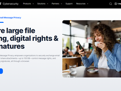 OpenText Core Email Message Privacy​ Screenshot 1