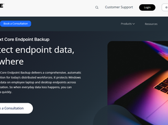 OpenText Core Endpoint Backup Screenshot 1