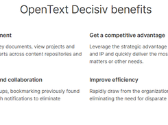 OpenText Decisiv Screenshot 1